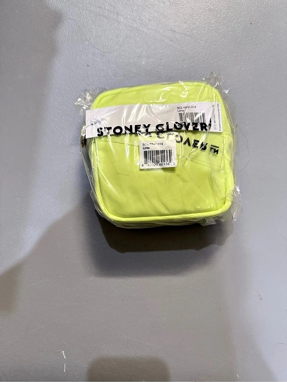 Stoney Clover Lane Mini Pouch Cosmetic Bag in Green